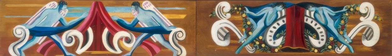 Dwie scenografie autorstwa Alexandra Alexandrowna Exter