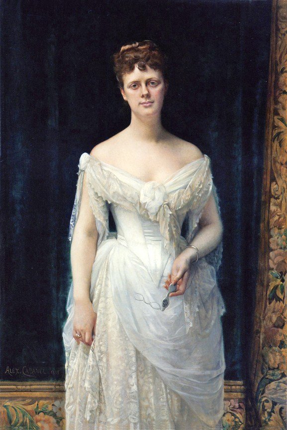 Mary Frick Garrett autorstwa Alexandre Cabanel