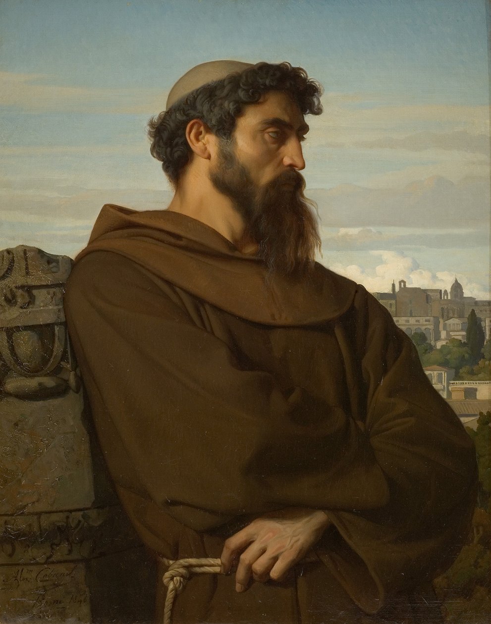 Mnich rzymski autorstwa Alexandre Cabanel