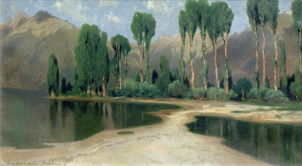 Krajobraz szwajcarski autorstwa Alexandre Calame