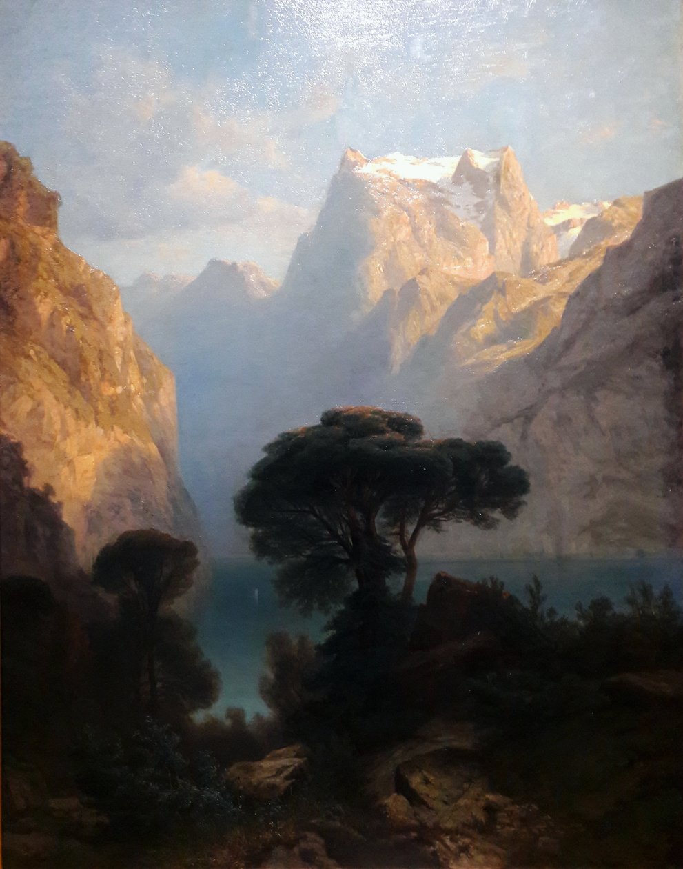 Jezioro Czterech Kantonów autorstwa Alexandre Calame