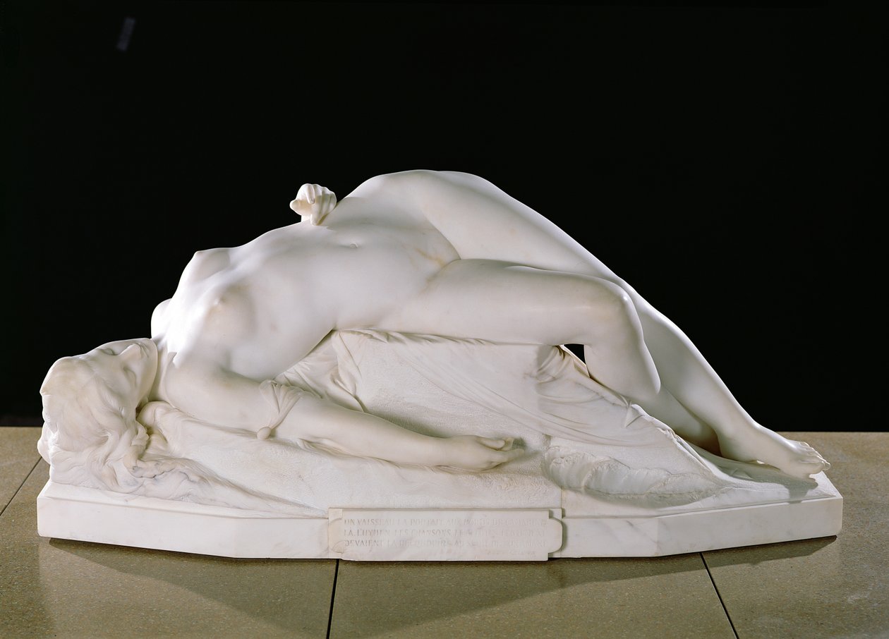 Młoda dziewczyna z Tarentu, 1871 (marmur) autorstwa Alexandre Schoenewerk