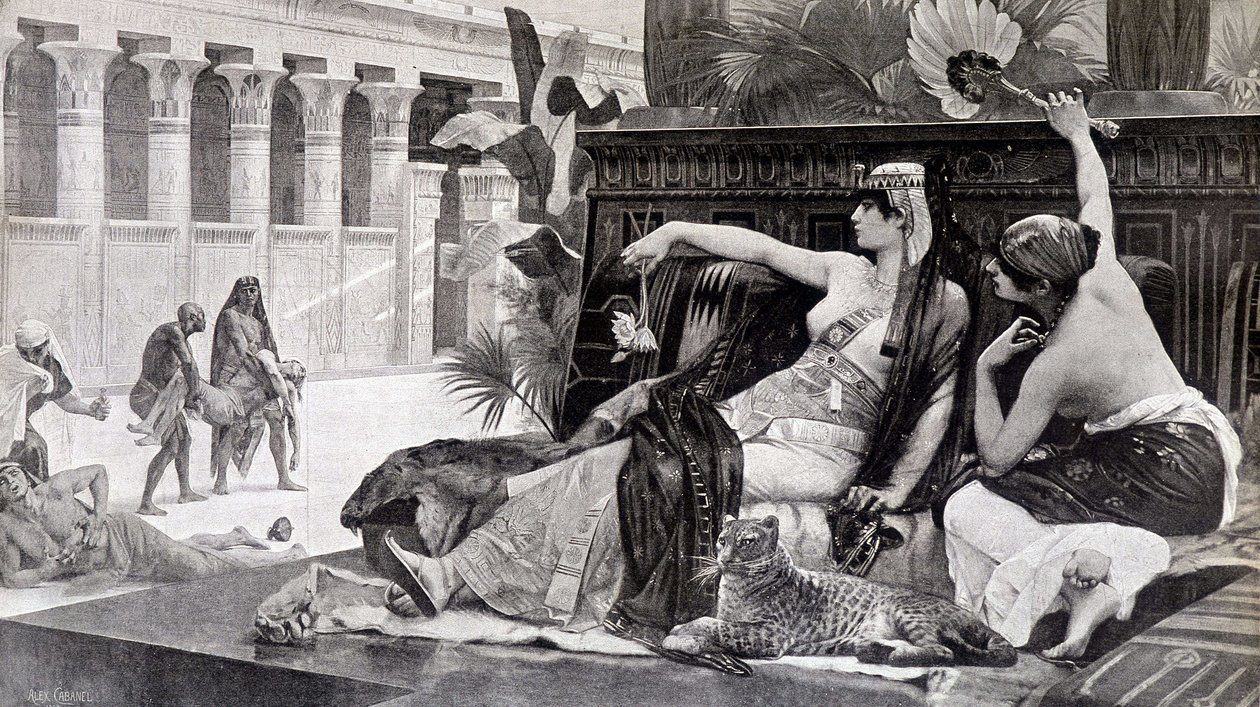 Kleopatra próbuje trucizn na swoich poddanych - autorstwa Cabanel autorstwa after Alexandre Cabanel