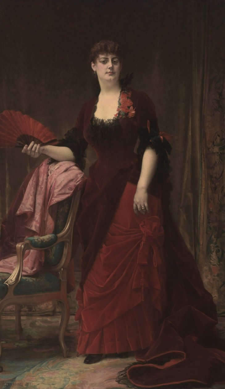 Portret Arabelli Worsham (później Arabelli Huntington) autorstwa Alexandre Cabanel