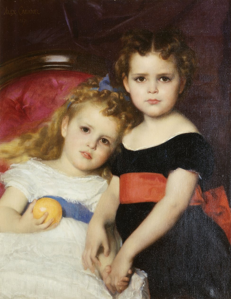Siostry Sutton, 1871 autorstwa Alexandre Cabanel