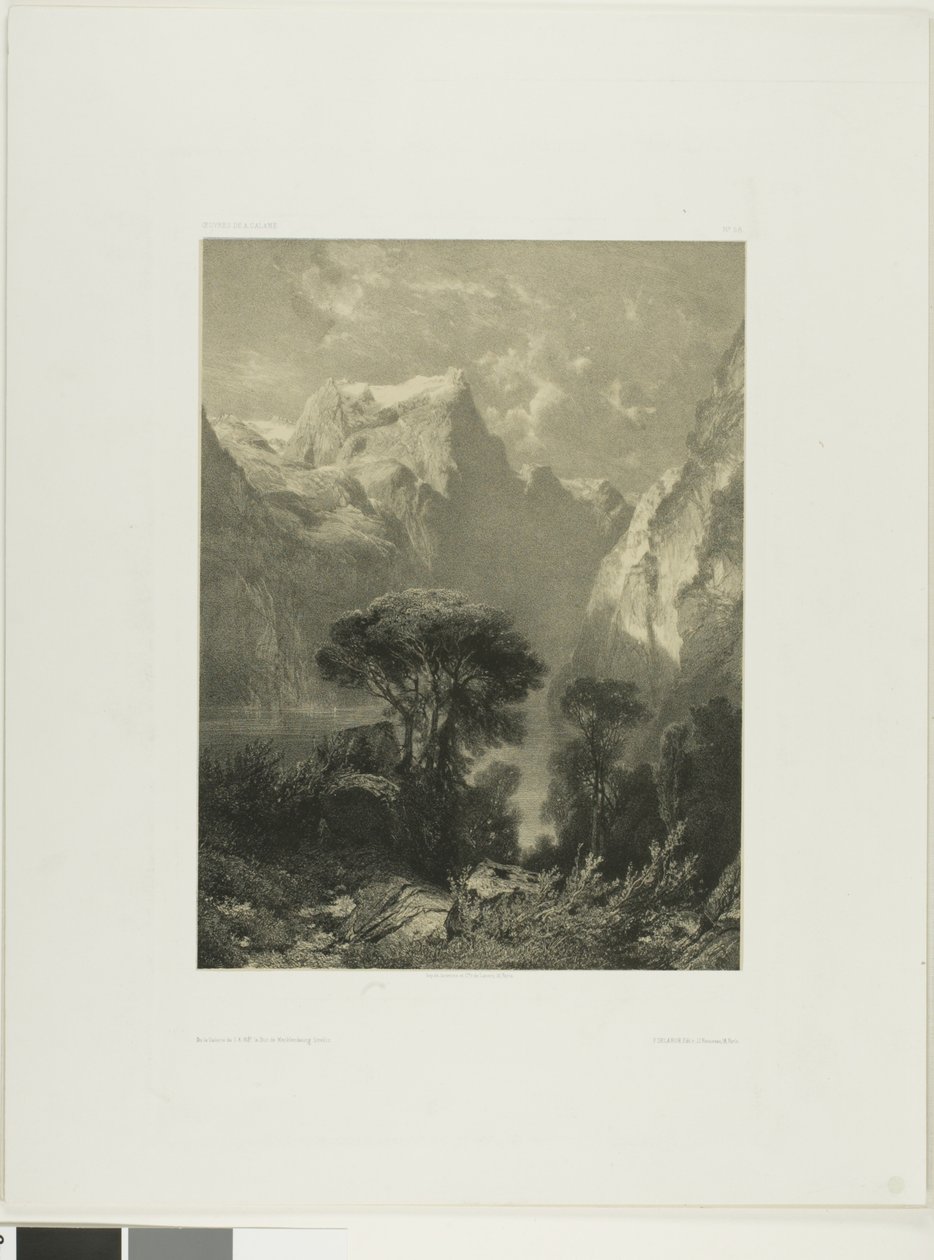 Wiosna autorstwa Alexandre Calame