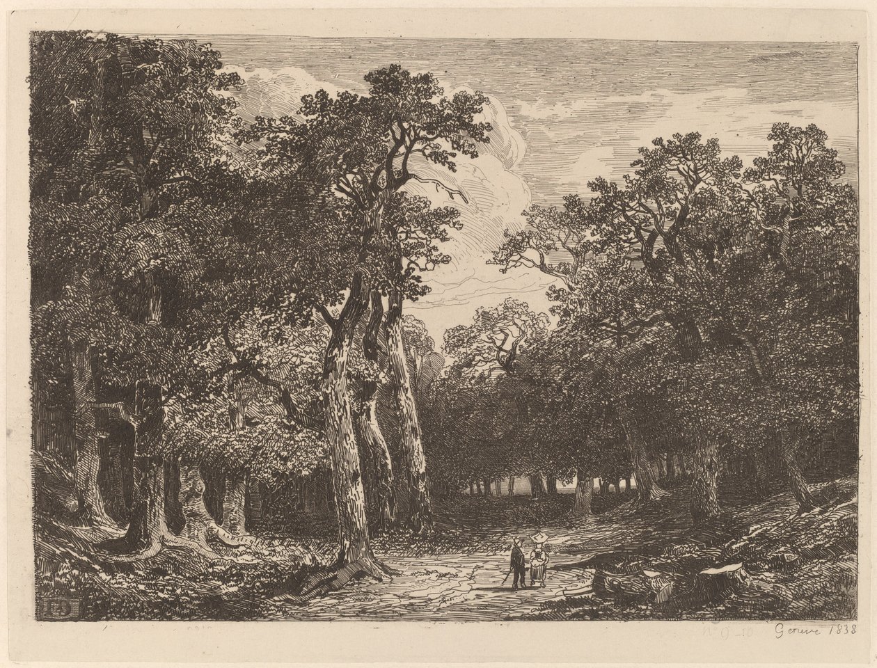 Para na Polanie autorstwa Alexandre Calame