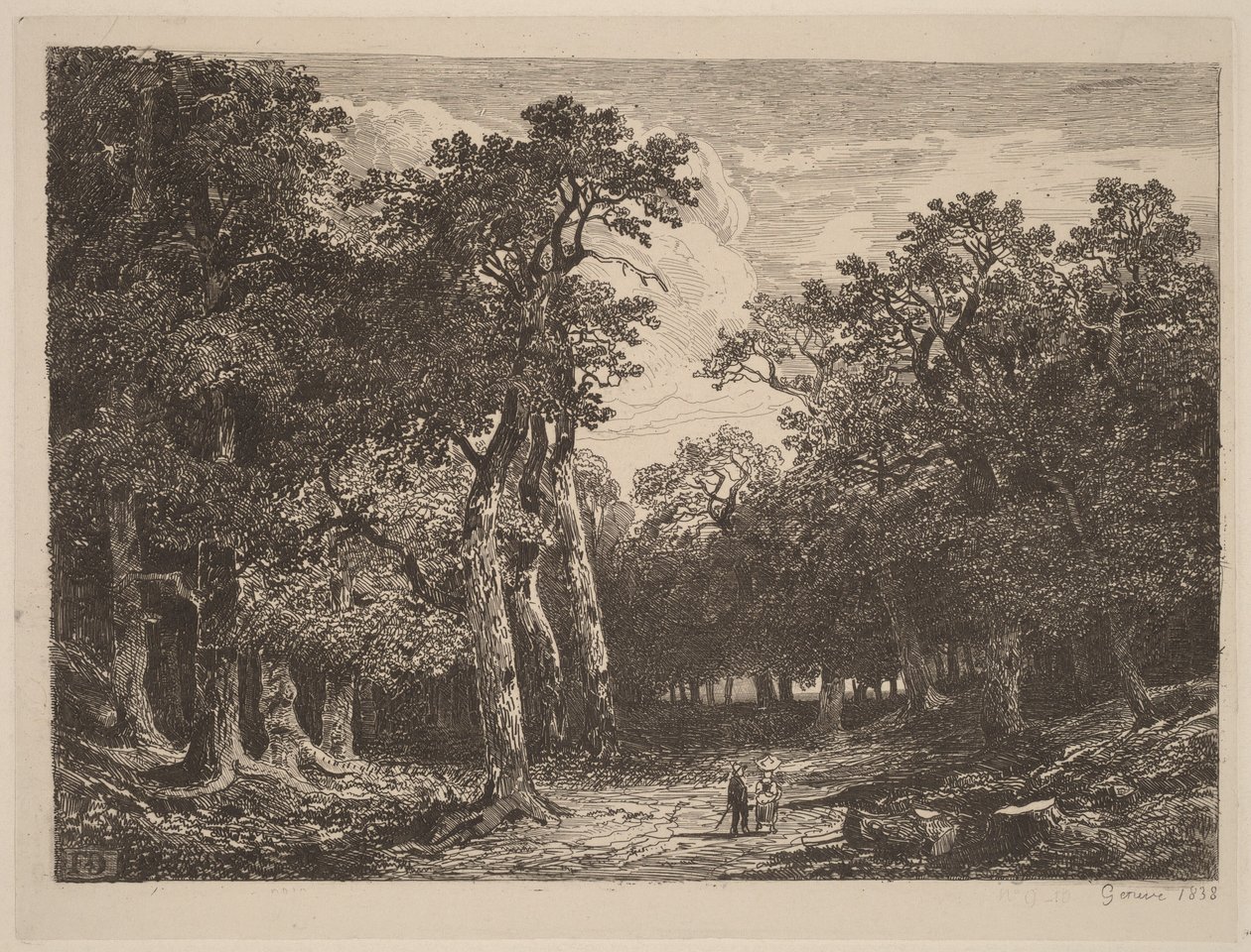 Para na polanie autorstwa Alexandre Calame