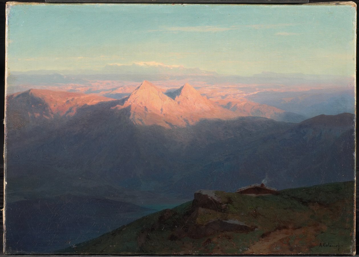 Mythen autorstwa Alexandre Calame