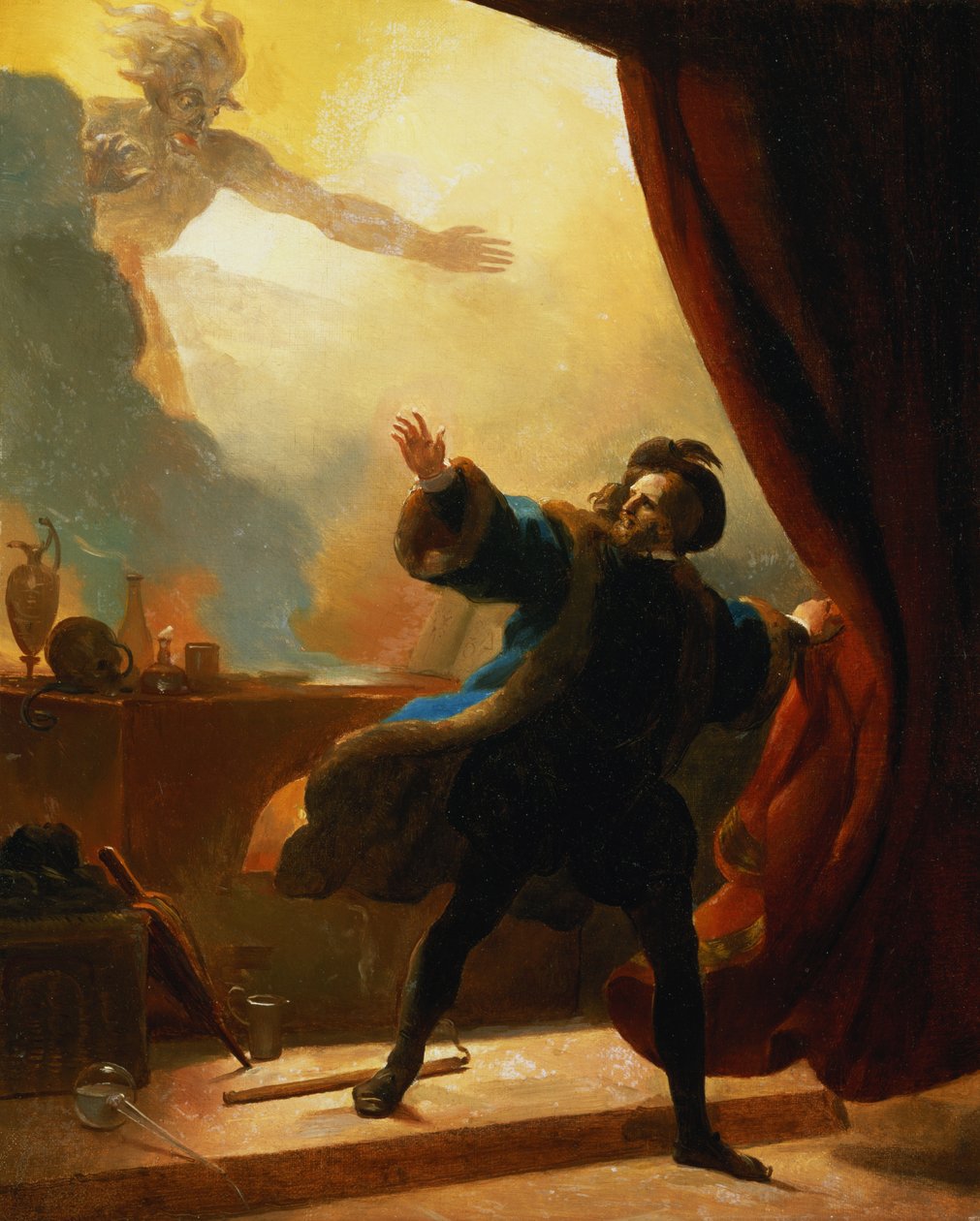 Fatal Hour: Fantastyczny temat autorstwa Alexandre Evariste Fragonard