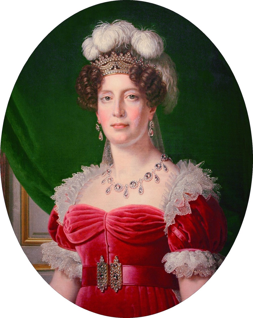 Francuski: Portrait en buste de Marie-Thérèse Charlotte de France, duchesse d