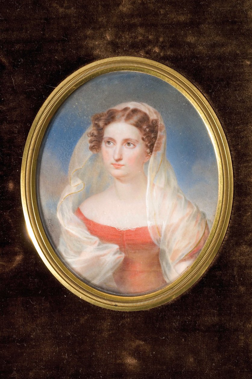 Portret hrabiny Dolly de Ficquelmont 1804-1863 autorstwa Alexandre François Louis Comte de Girardin