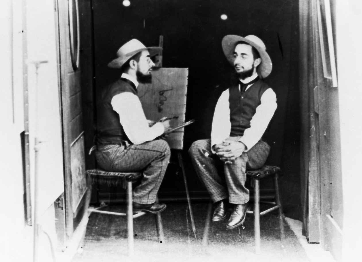 Francuski malarz Henri de Toulouse Lautrec (Albi autorstwa Nicolas Toussaint Charlet