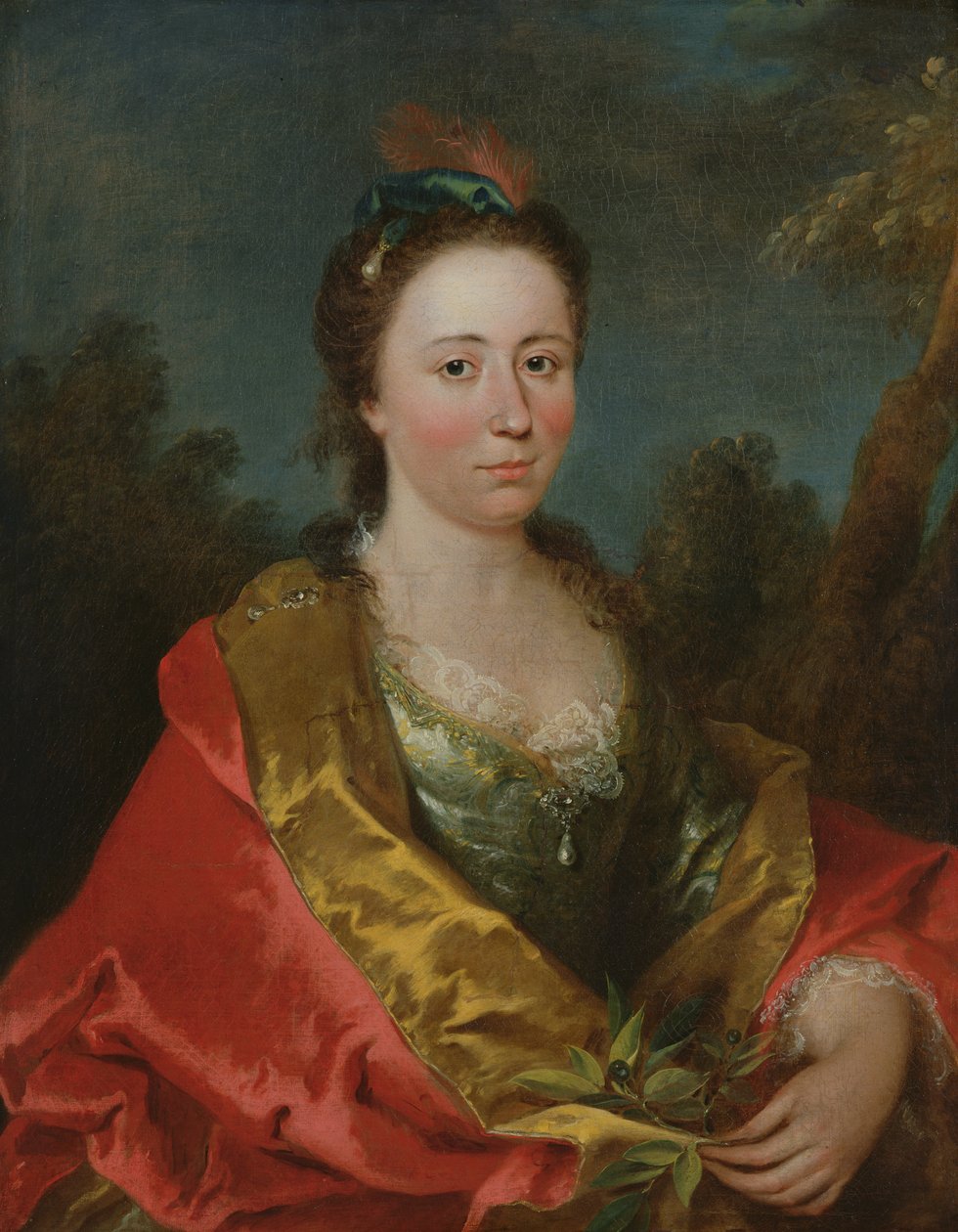 Malowana sala, Chatsworth House, Derbyshire (zdjęcie) autorstwa Nicolas Toussaint Charlet