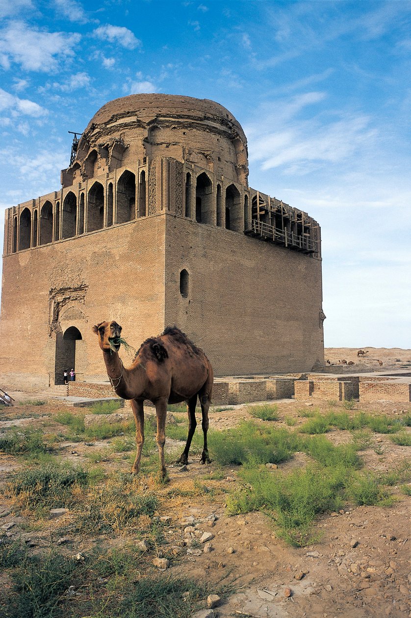 Turkmenistan, prowincja Mary, Państwowy Park Historyczno-Kulturowy „Ancient Merv” autorstwa Nicolas Toussaint Charlet