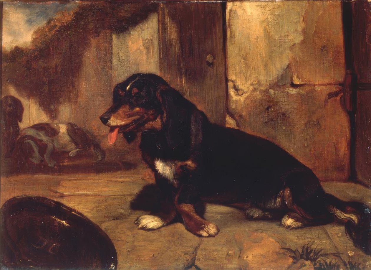 Basset Hound autorstwa Alexandre Gabriel Decamps