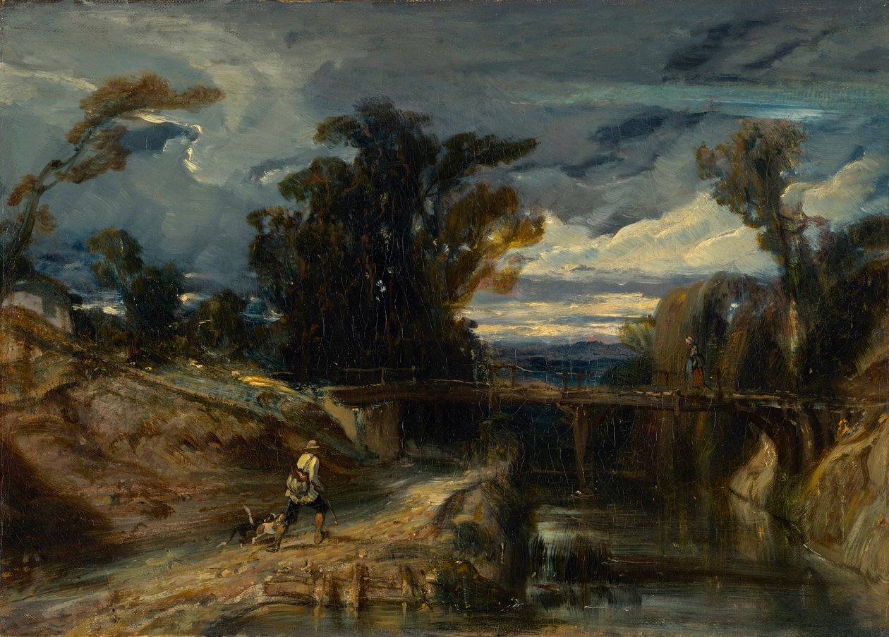 Myśliwy autorstwa Alexandre Gabriel Decamps