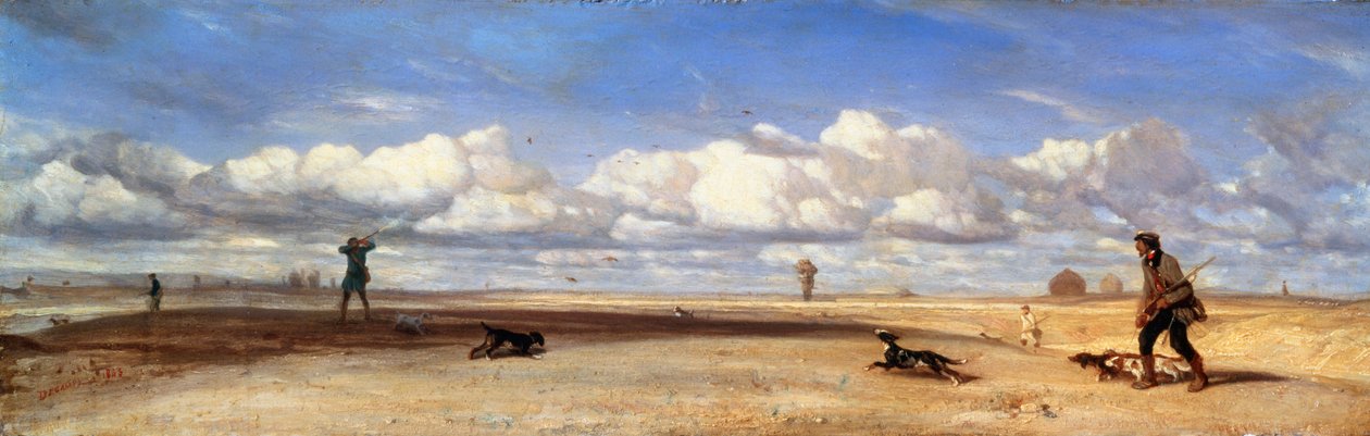 Łowcy kaczek, 1843. autorstwa Alexandre Gabriel Decamps