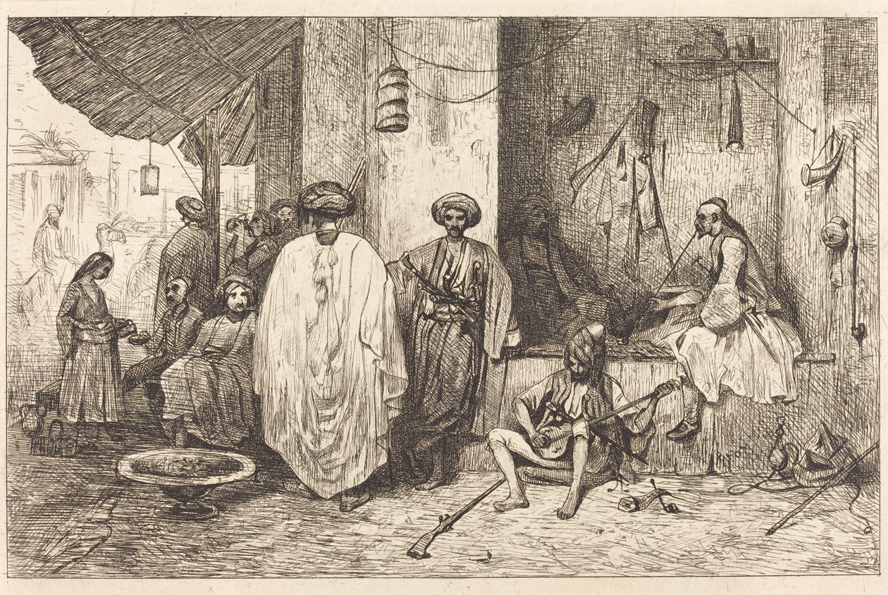 Wartownia autorstwa Alexandre Gabriel Decamps