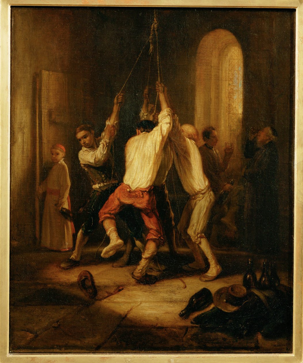 Les sonneurs - Dzwonnicy ... autorstwa Alexandre Gabriel Decamps
