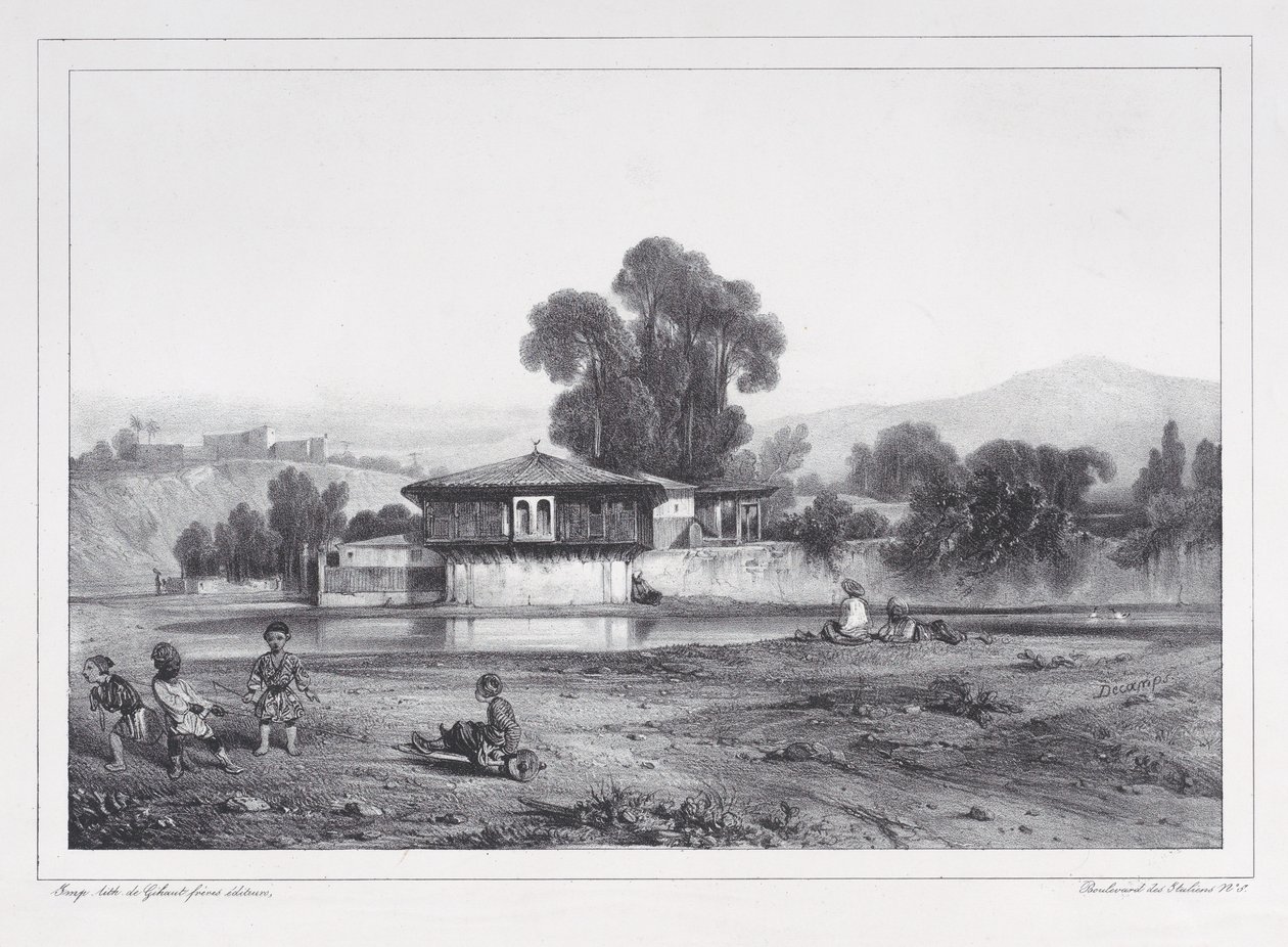 Barak Turecki, 1823-60. autorstwa Alexandre Gabriel Decamps