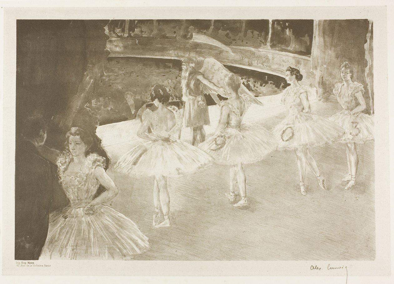 Kalendarz na rok 1903 autorstwa Alexandre Lunois