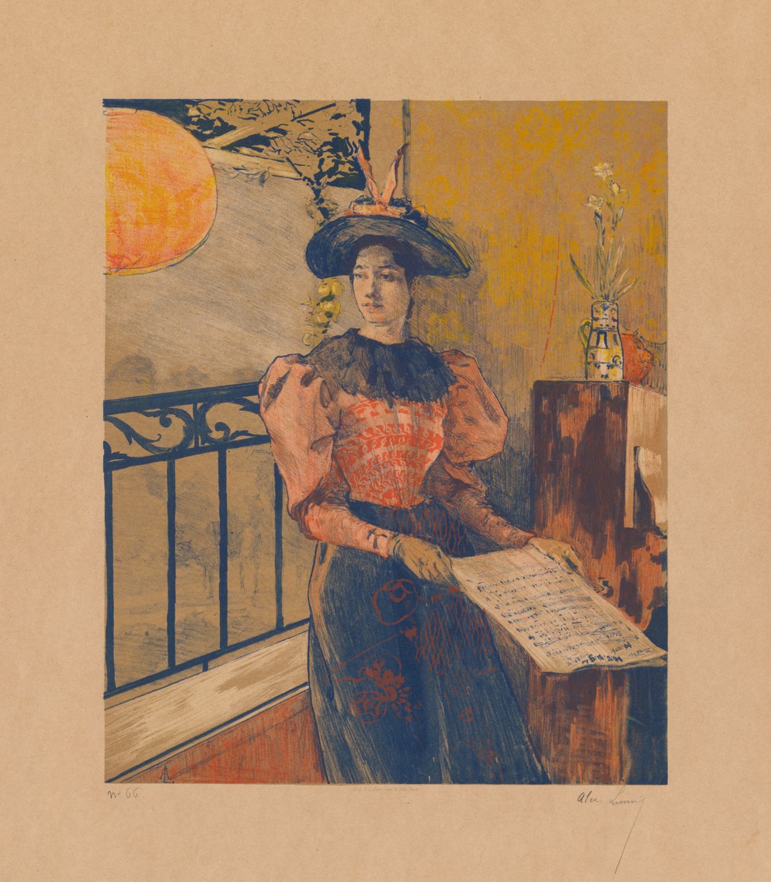 Iluminacja, 1893. autorstwa Alexandre Lunois