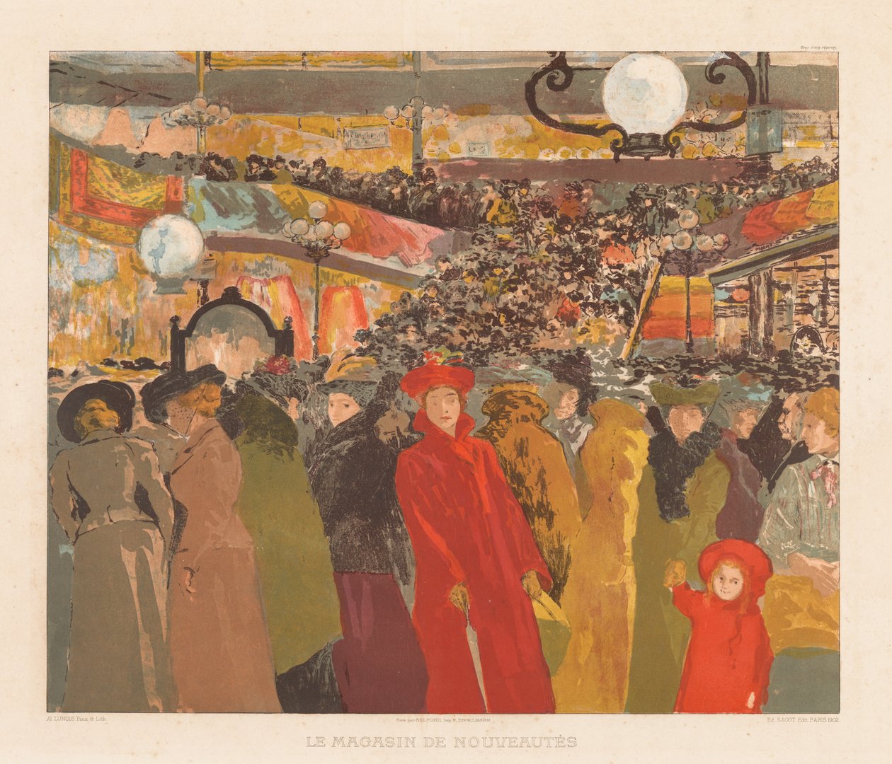Sklep z galanterią, 1902. autorstwa Alexandre Lunois