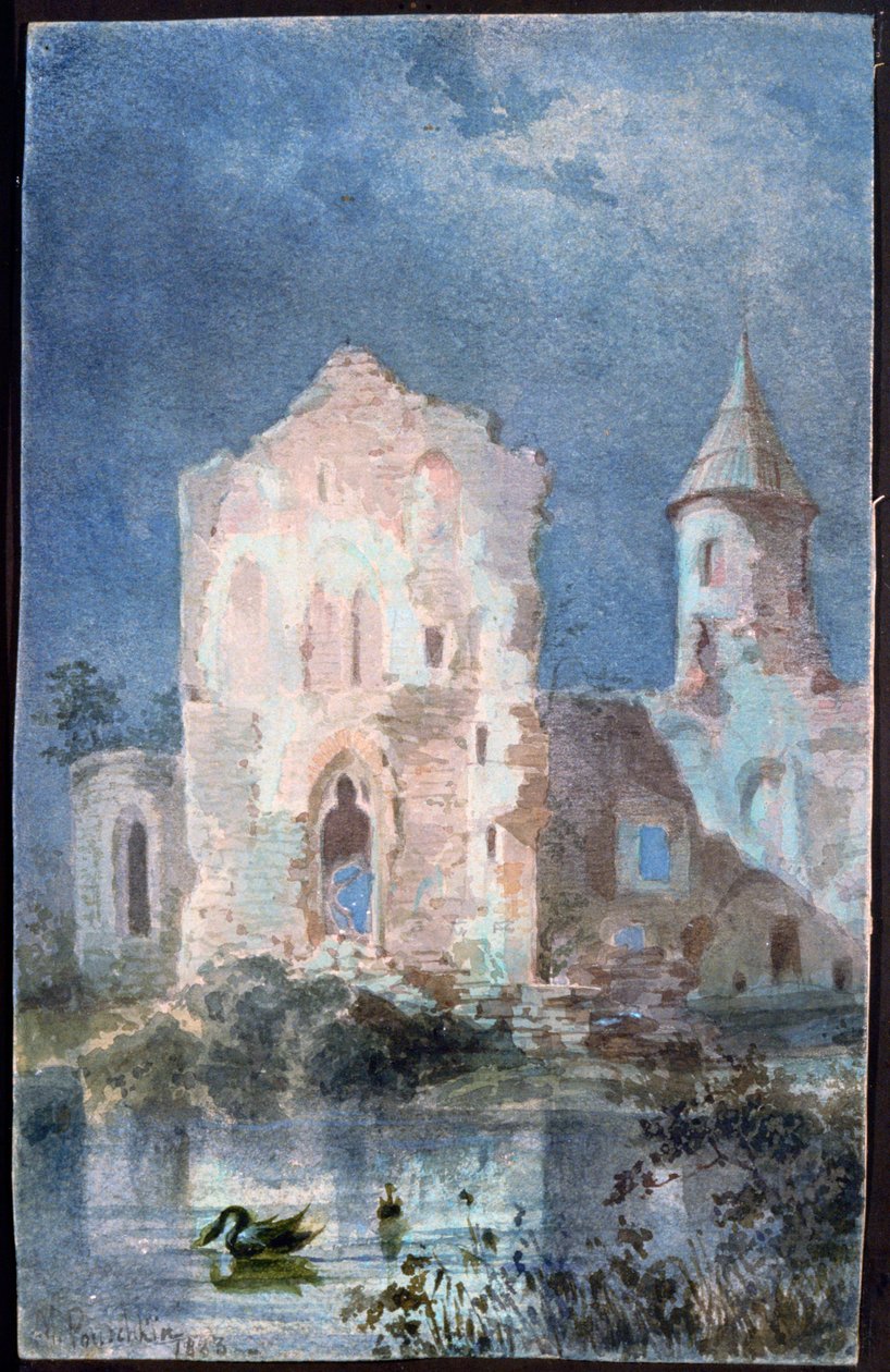 „Krajobraz Eygue”, 1833 autorstwa Alexandre Pouchkine