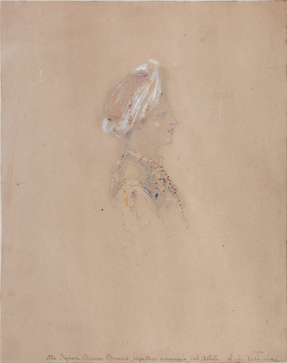 Portret wielkiego księcia Nikołaja Nikołajewicza Rosji 1831-1891, 1830-1840 autorstwa Alexandre de Valentini