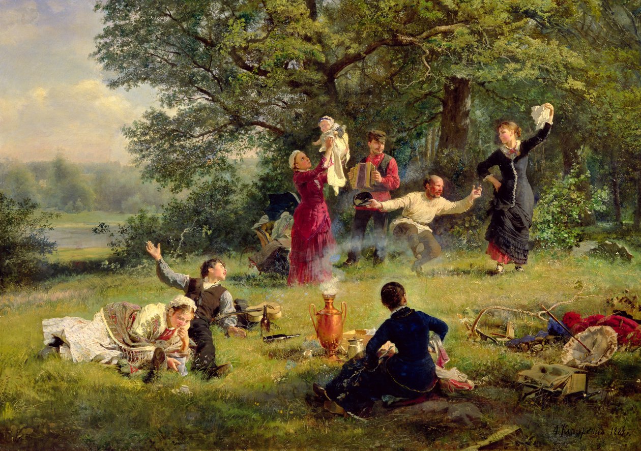 niedziela, 1884 autorstwa Alexei Korsuchin