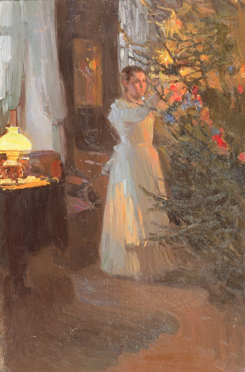Choinka, 1910 autorstwa Alexei Mikhailovich Korin