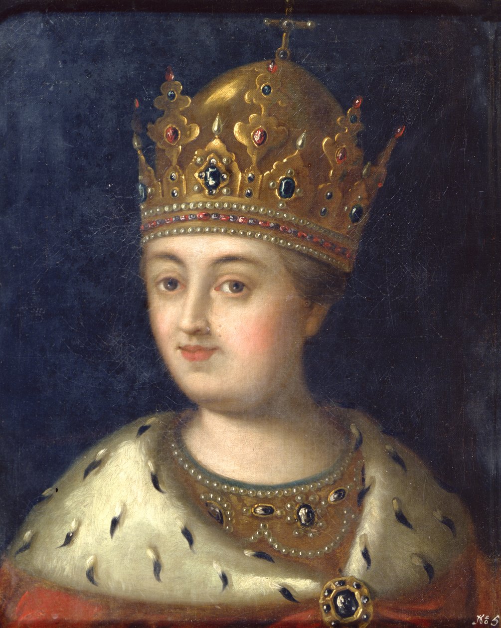 Portret królowej Zofii, 1772 autorstwa Alexei Petrovich Antropov