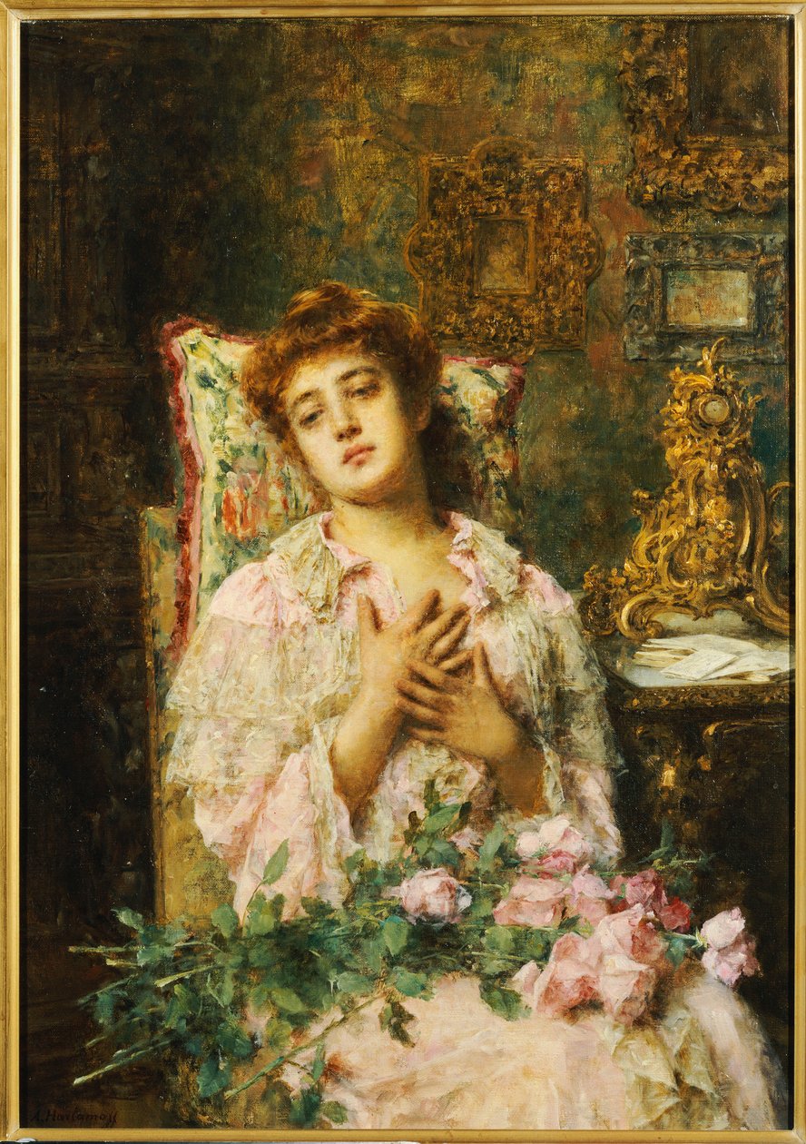 Miłosne ofiary autorstwa Alexei Alexevich Harlamoff