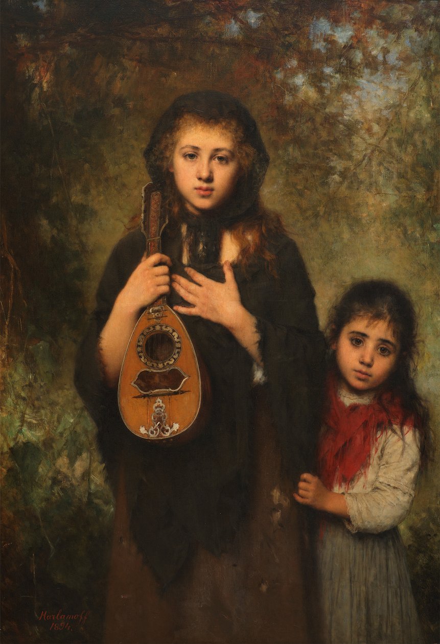 Cykada, 1894 autorstwa Alexei Alexeyevich Harlamov