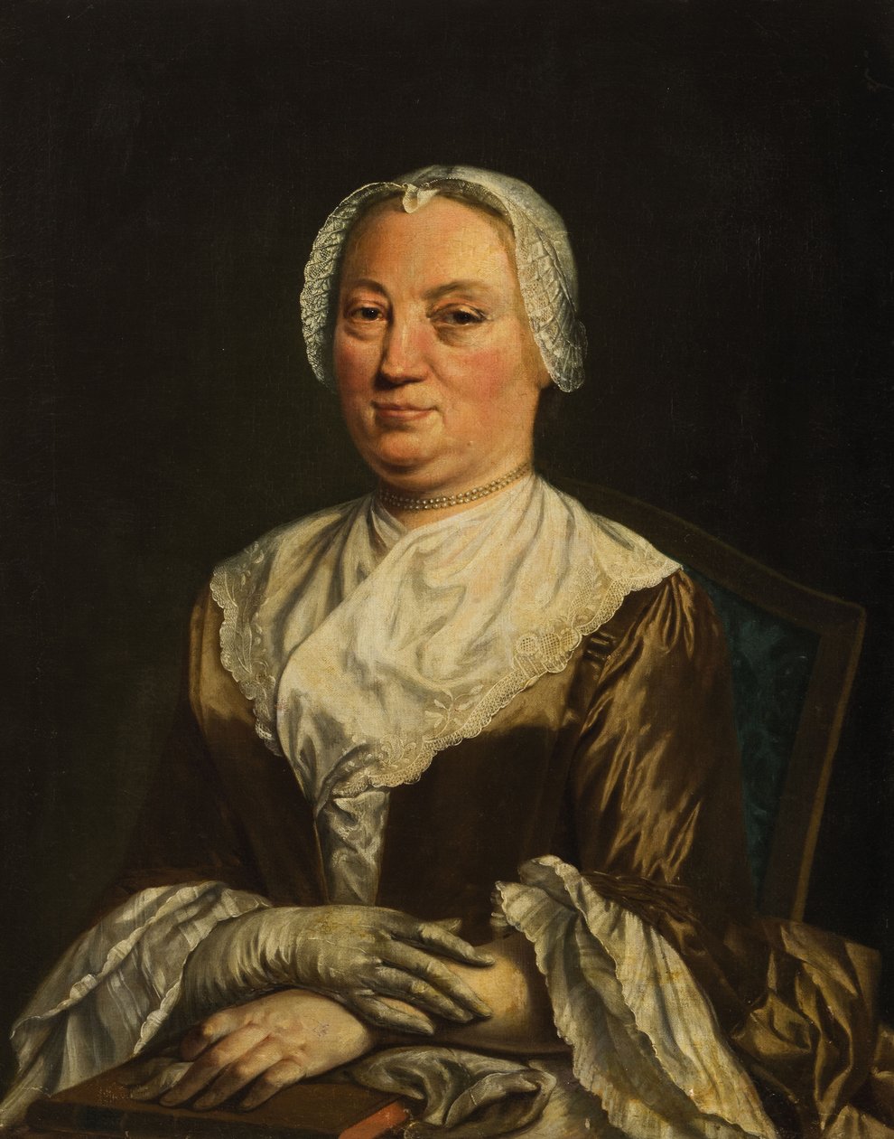 Portret damy. autorstwa Alexei Gavrilovich Venetsianov