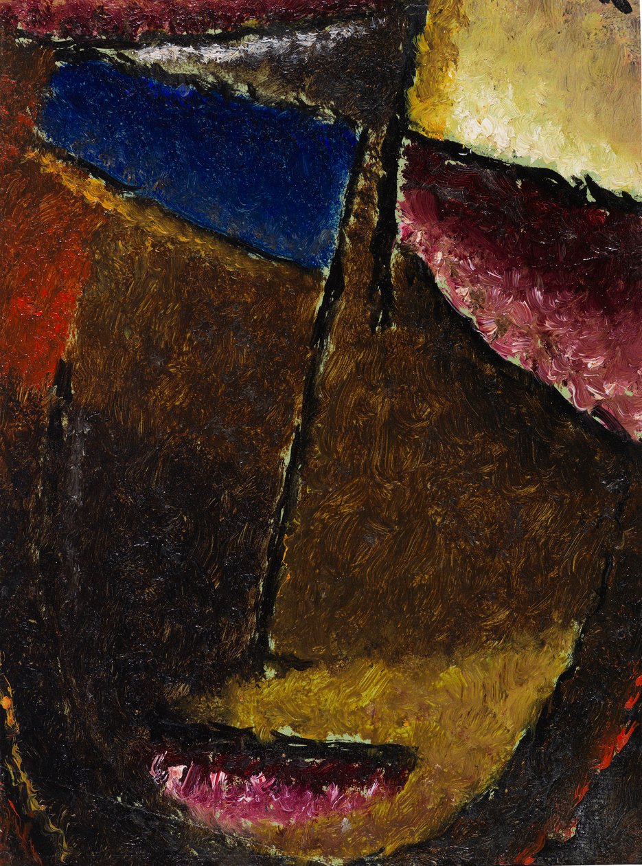 Mała abstrakcyjna głowa, 1934. autorstwa Alexei Javlensky von