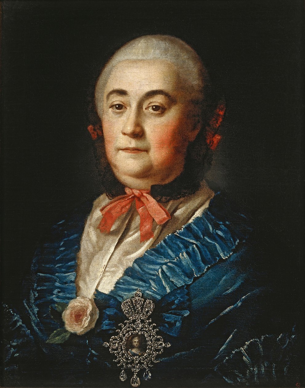Portret Anastazji Izmailowej 1703-1761, 1759 autorstwa Alexei Petrovich Antropov