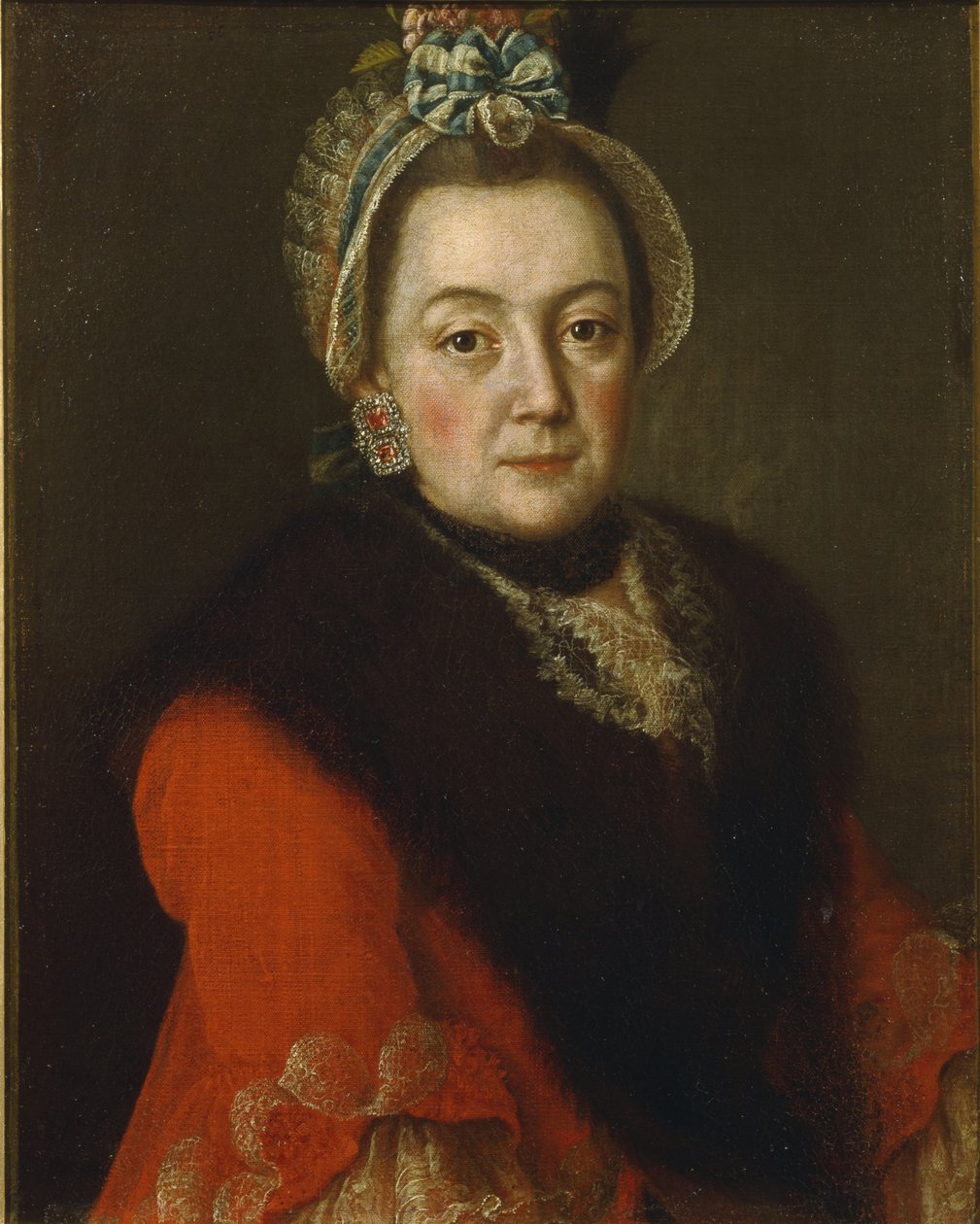 Portret Anny Iwanowny Kołyczewej, 1768 r. autorstwa Alexei Petrovich Antropov