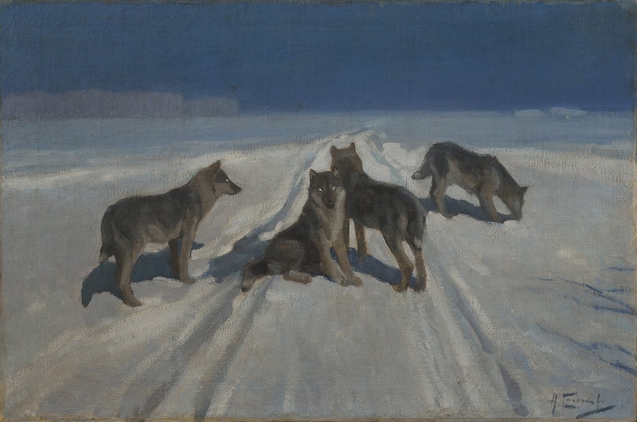 Wilki autorstwa Alexei Stepanovich Stepanov