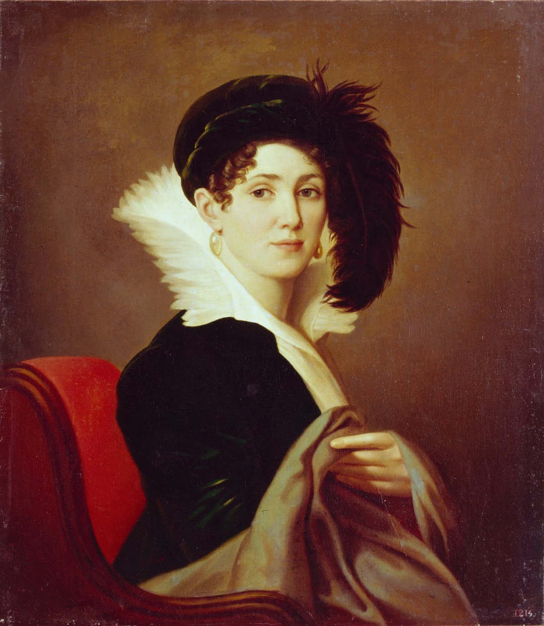 Portret Marii Pietrownej Kupalskiej, 1824 autorstwa Alexei Yegorovich Yegorov