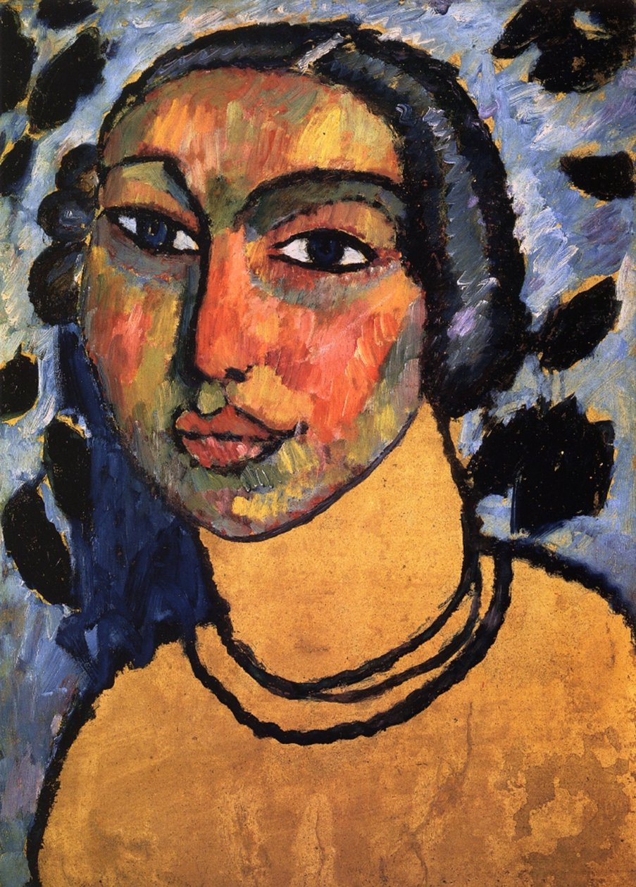 Żydówka, ok. 1912 autorstwa Alexej von Jawlensky