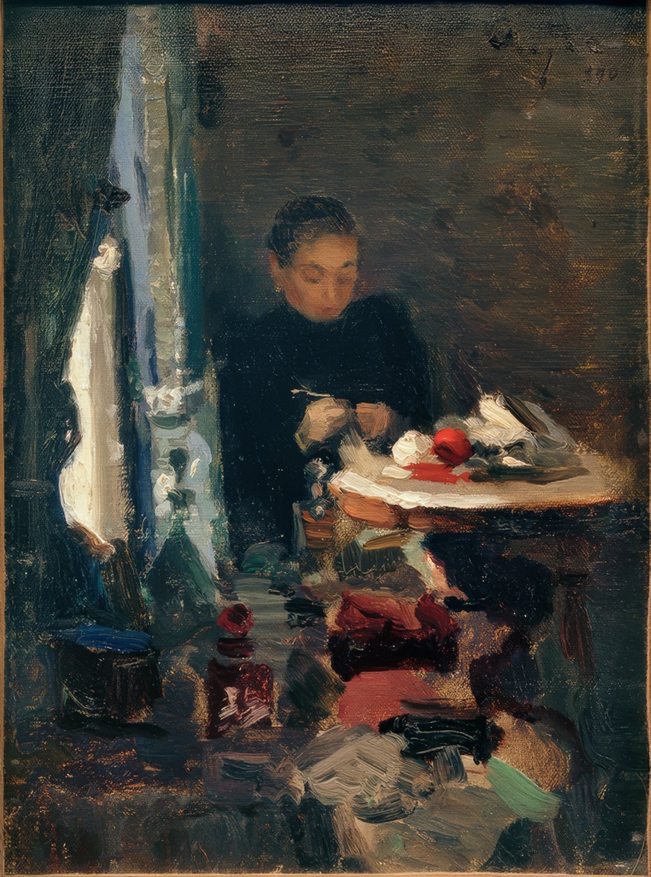 Matka artysty autorstwa Alexej von Jawlensky