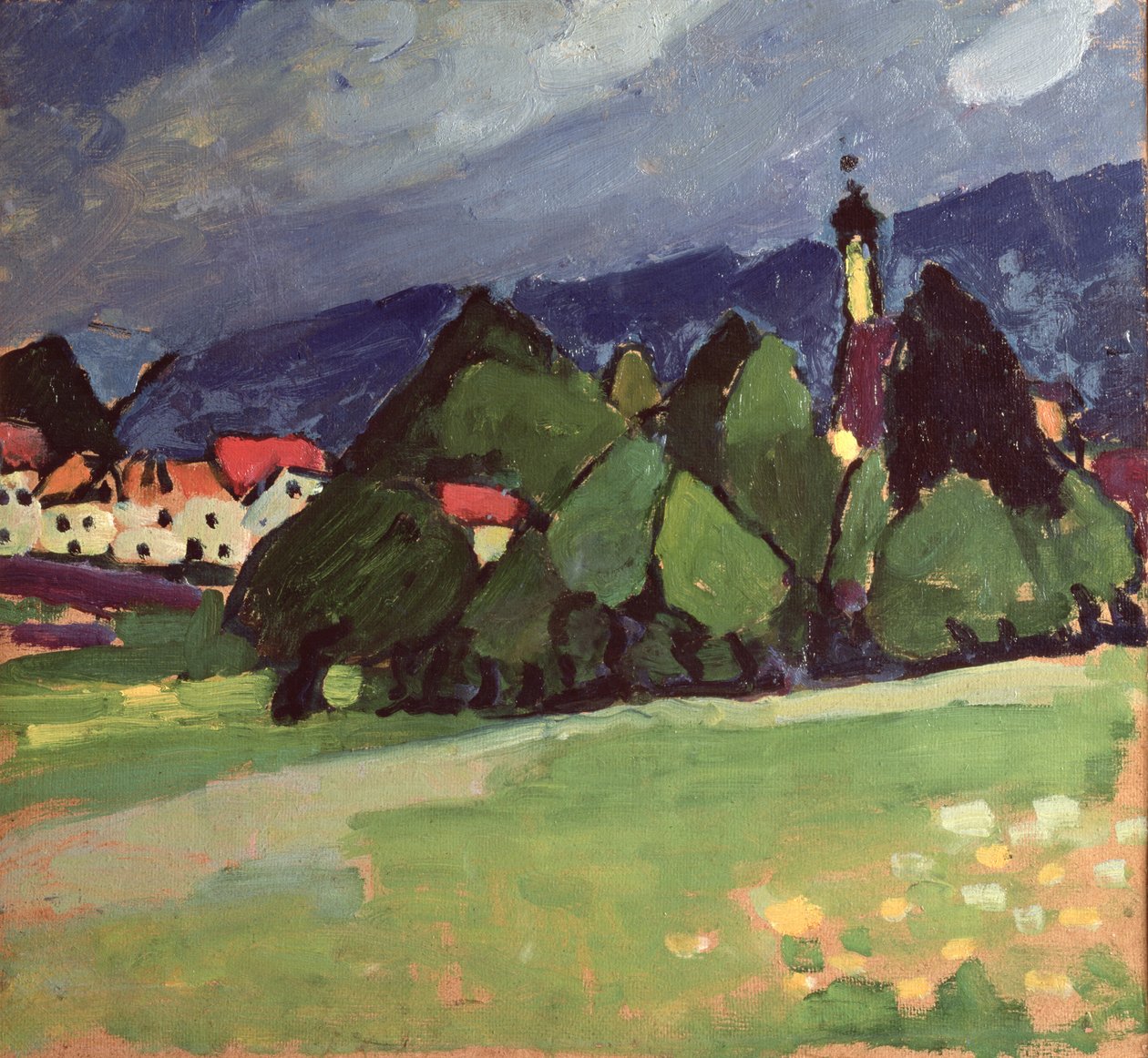 Krajobraz, Murnau autorstwa Alexej von Jawlensky
