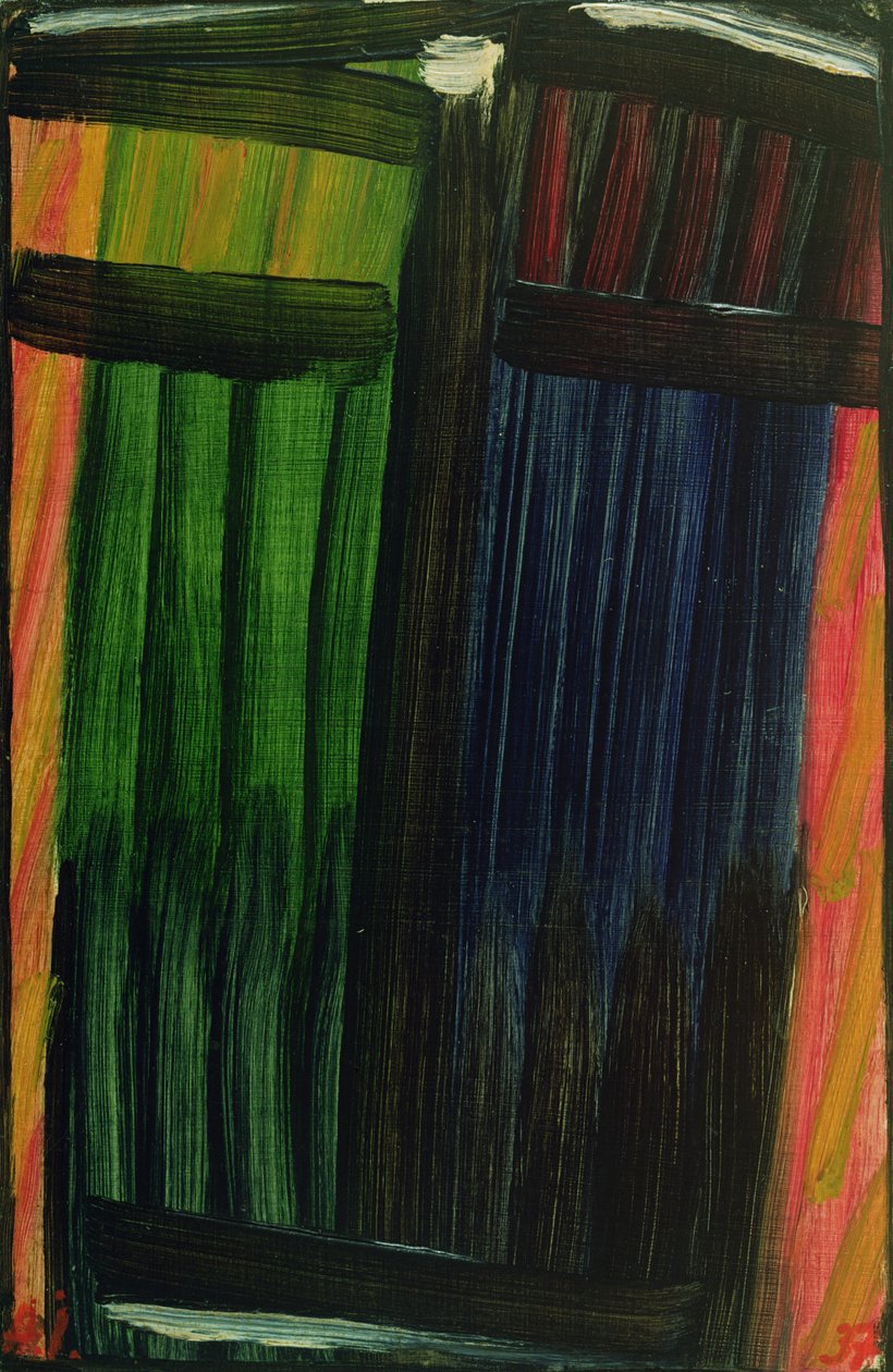 Duża medytacja, 1937 autorstwa Alexej von Jawlensky