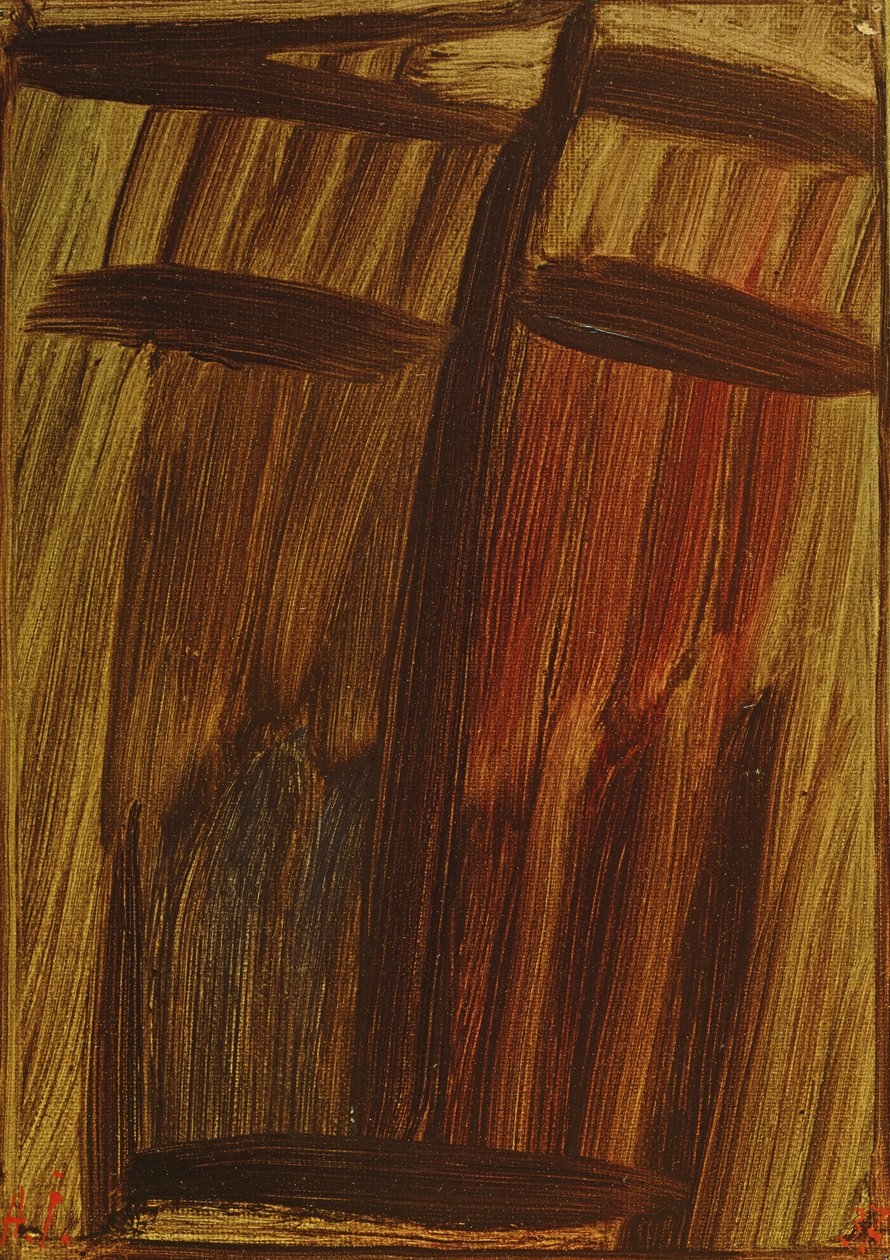 Duża Medytacja X, 1937 autorstwa Alexej von Jawlensky