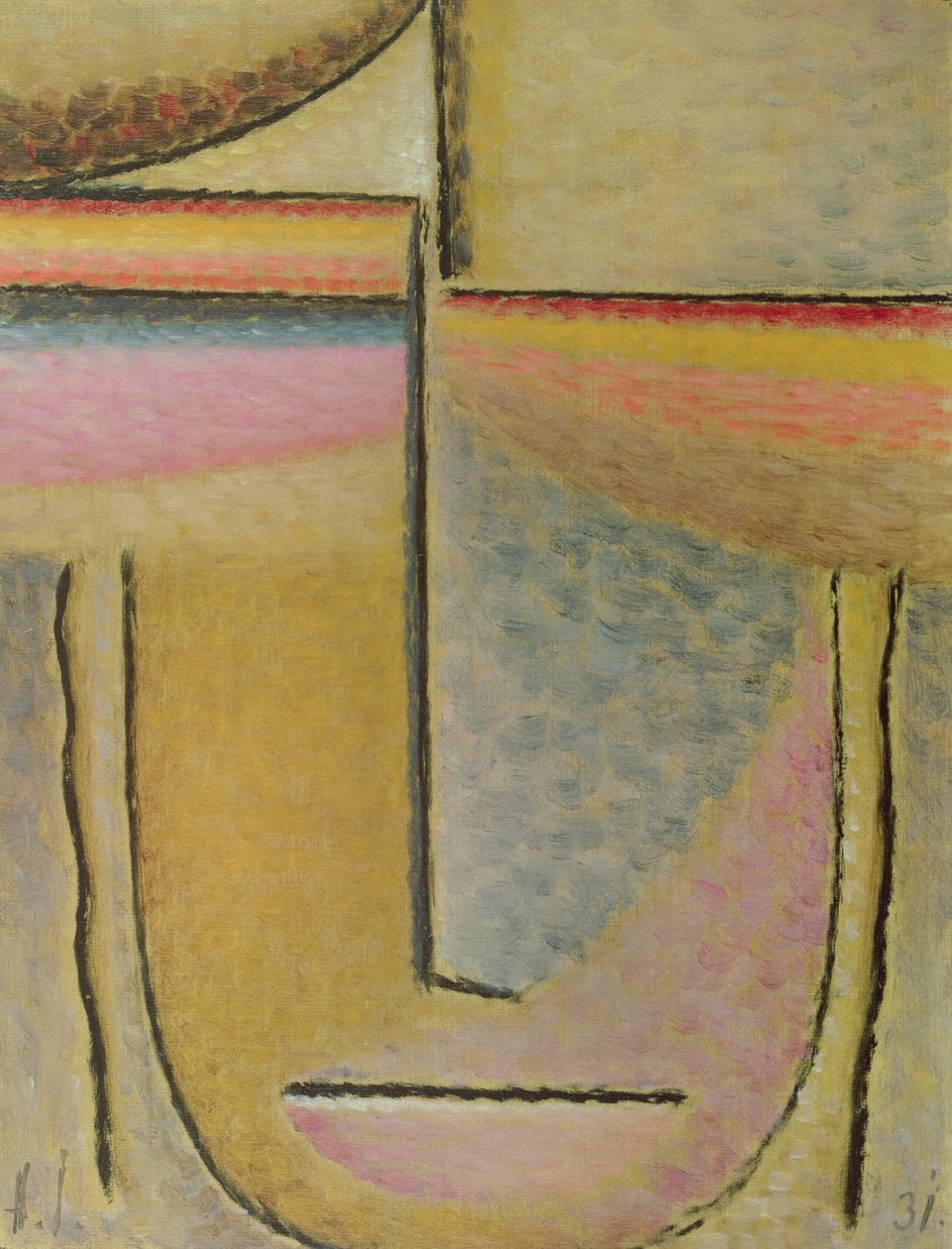 Partenon, 1932 autorstwa Alexej von Jawlensky