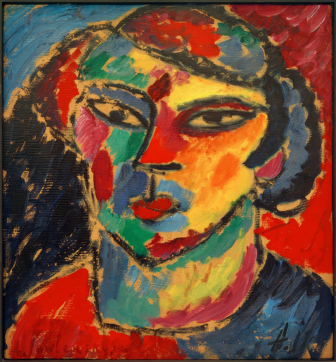 Sarazenina autorstwa Alexej von Jawlensky