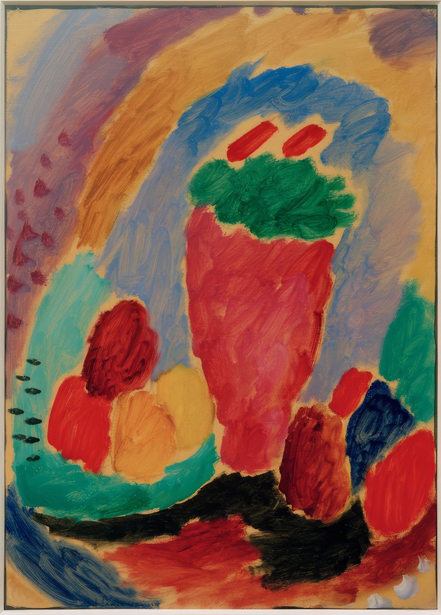Martwa natura autorstwa Alexej von Jawlensky
