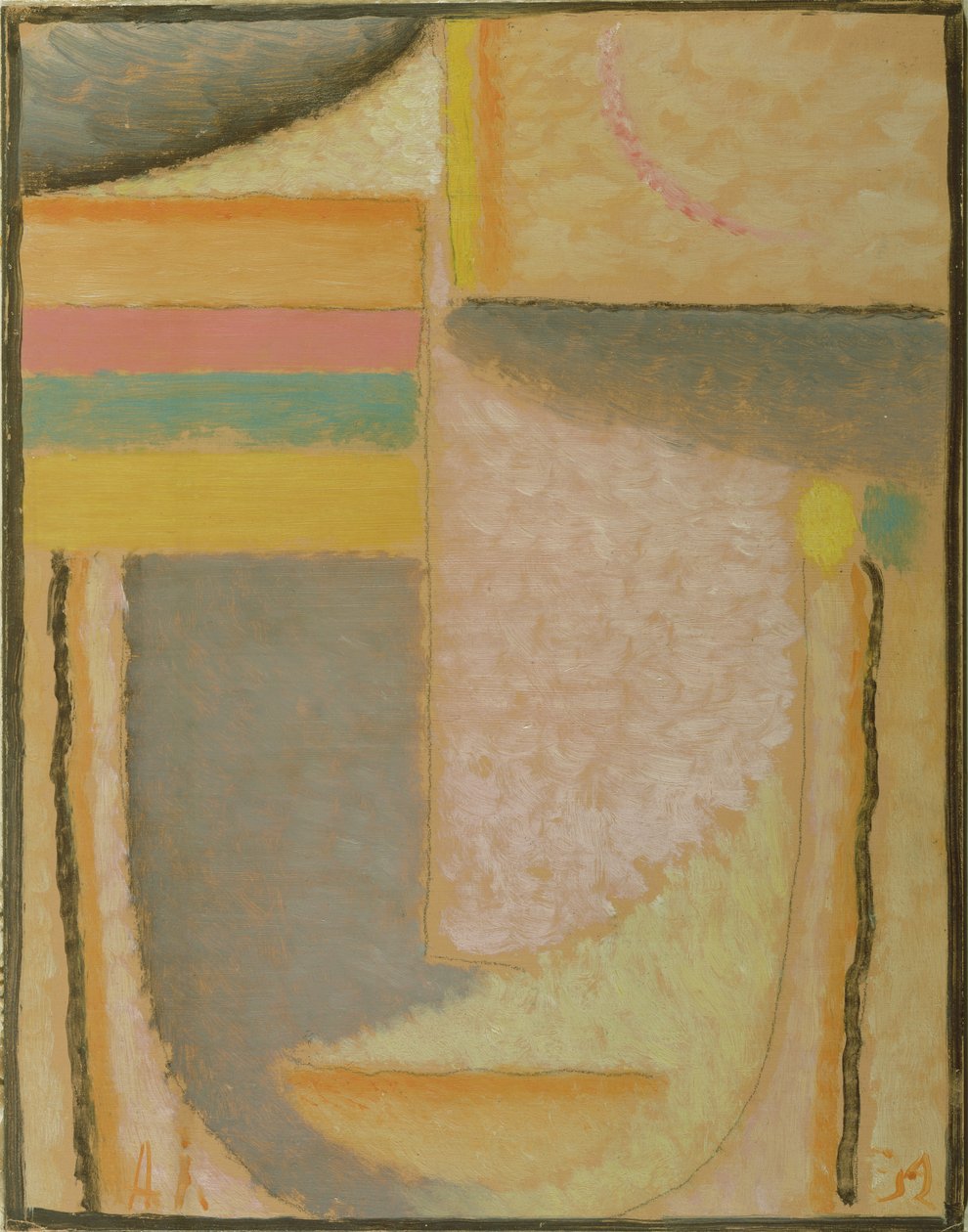Ostatni promień, 1931 autorstwa Alexej von Jawlensky
